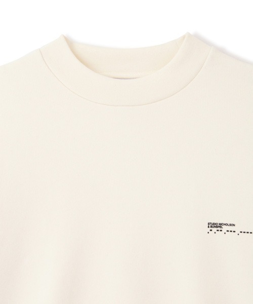 STUDIO NICHOLSON(スタジオニコルソン)の「【Sunspel and Studio Nicholson】MEN’S COTTON FLEECEBACK(Tシャツ/カットソー・メンズ・アイボリー/ブラック・LARGE/MEDIUM/SMALL/XS)」の21枚目の写真