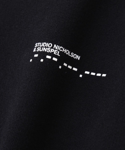 STUDIO NICHOLSON(スタジオニコルソン)の「【Sunspel and Studio Nicholson】MEN’S COTTON FLEECEBACK(Tシャツ/カットソー・メンズ・アイボリー/ブラック・LARGE/MEDIUM/SMALL/XS)」の11枚目の写真