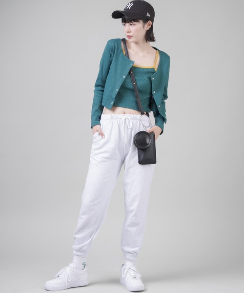 SPINNS(スピンズ)の「【セットアイテム】キャミソール+長袖カーディガン(カーディガン/ボレロ・レディース・ブラック/ネイビー/オレンジ/グリーン・ONESIZE)」の12枚目の写真