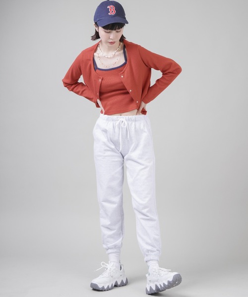 SPINNS(スピンズ)の「【セットアイテム】キャミソール+長袖カーディガン(カーディガン/ボレロ・レディース・ブラック/ネイビー/オレンジ/グリーン・ONESIZE)」の14枚目の写真