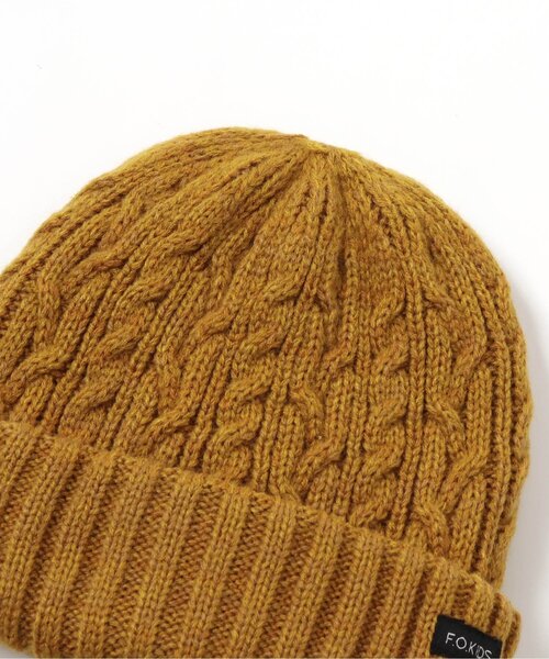 F.O.KIDS（エフオーキッズ）の「/リバーシブルニットキャップ（ニットキャップ/ビーニー・キッズ・チャコール/アイボリー/カーキ/マスタード/レッド・48/50/54/58）」の12枚目の写真