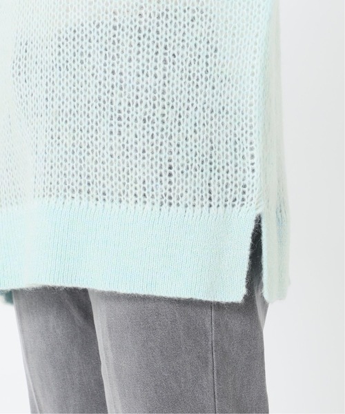 Simplicite(サンプリシテ)の「MOHAIR ニットプルオーバー◆(ニット/セーター・レディース・ホワイト/ブラウン/サックスブルー・FREE)」の12枚目の写真