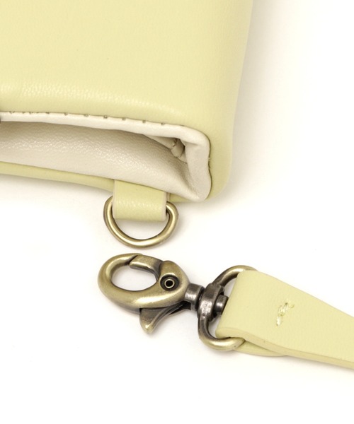 studio CLIP(スタディオクリップ)の「キーケース付きがま口財布〔Dick Brunaコラボ〕(財布・レディース・ライトグレー/イエロー/グリーン・FREE)」の8枚目の写真