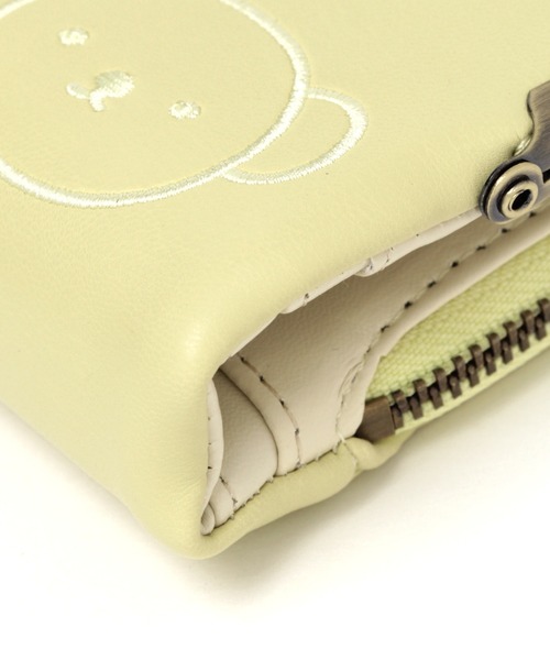 studio CLIP(スタディオクリップ)の「キーケース付きがま口財布〔Dick Brunaコラボ〕(財布・レディース・ライトグレー/イエロー/グリーン・FREE)」の9枚目の写真