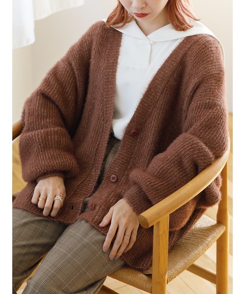 SLURR(スラ―)の「【大きいサイズ】セーラーカラーオーバーブラウス(シャツ/ブラウス・レディース・ベージュ/オフホワイト・L)」の14枚目の写真