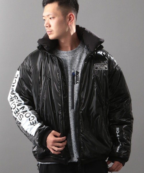 AVIREX（アヴィレックス）の「エアロゲル ジャケット/AEROGEL JACKET/アヴィレックス/AVIREX（ブルゾン・メンズ・ホワイト/ブラック/セージグリーン・MEDIUM/LARGE/X-LARGE/XX-LARGE）」の17枚目の写真