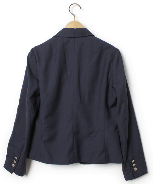 LOWRYS FARM(ローリーズファーム)の「テーラードジャケット(テーラードジャケット・レディース・ネイビー・M)」の2枚目の写真
