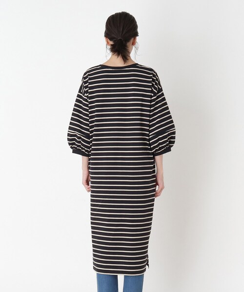 SHOO・LA・RUE（シューラルー）の「◆ランタンスリーブロングワンピース（ワンピース・レディース・ブラック/ダークグリーン/ダークブラウン/ブラック系2・00）」の11枚目の写真