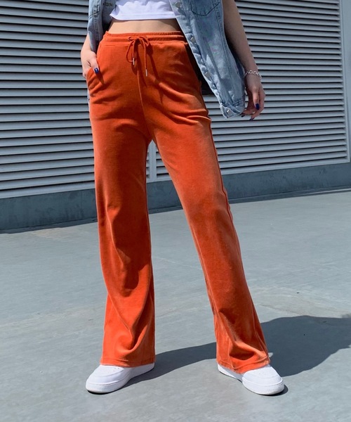SHAGGIE（シャギー）の「ベロアフレアパンツ（その他パンツ）」 - WEAR