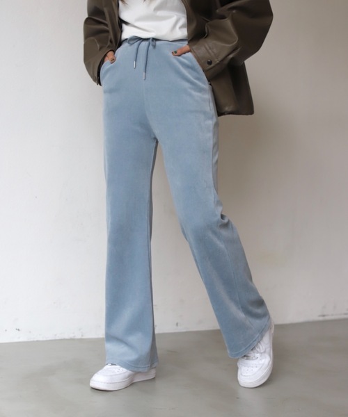 SHAGGIE（シャギー）の「ベロアフレアパンツ（その他パンツ）」 - WEAR
