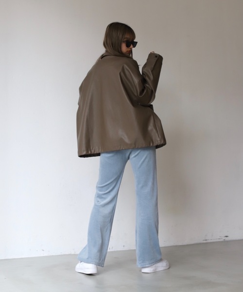 SHAGGIE（シャギー）の「ベロアフレアパンツ（その他パンツ）」 - WEAR