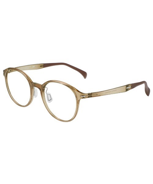 UNITED ARROWS（ユナイテッドアローズ）の「ボストン型 めがね｜Zoff｜UNITED ARROWS  (ゾフ｜ユナイテッドアローズ)（メガネ・レディース・ベージュ/ブラック/ブラウン系その他・FREE）」の6枚目の写真