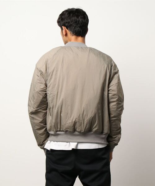 BACK NUMBER（バックナンバー）の「【BACK NUMBER】リバーシブルＭＡ－１（MA-1・メンズ・ベージュ/オリーブ/ブラック・XL/L/M）」の8枚目の写真