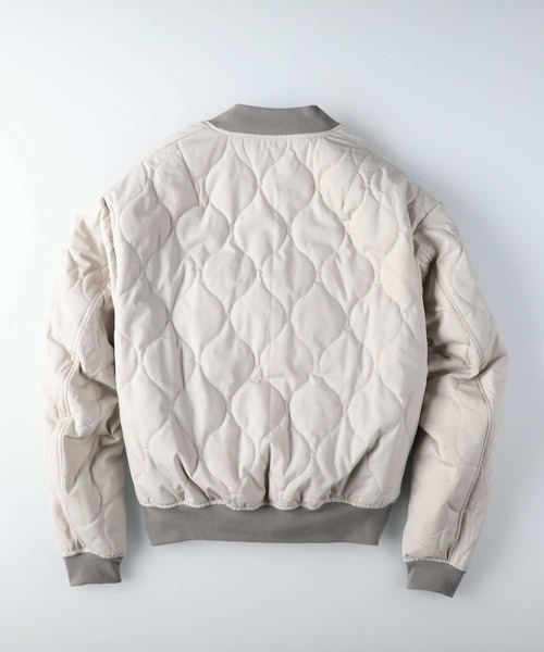 BACK NUMBER（バックナンバー）の「【BACK NUMBER】リバーシブルＭＡ－１（MA-1・メンズ・ベージュ/オリーブ/ブラック・XL/L/M）」の14枚目の写真