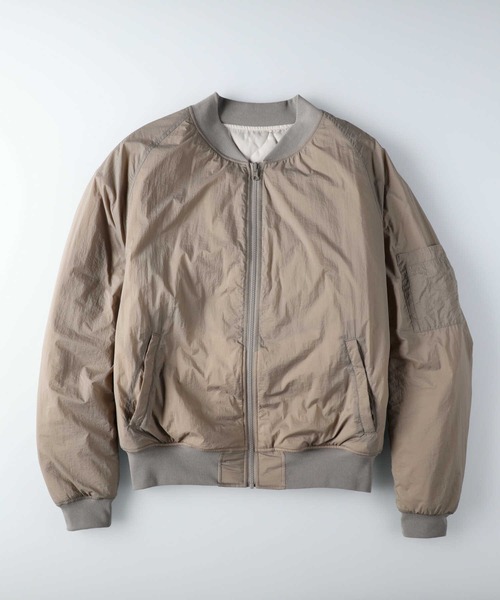 BACK NUMBER（バックナンバー）の「【BACK NUMBER】リバーシブルＭＡ－１（MA-1・メンズ・ベージュ/オリーブ/ブラック・XL/L/M）」の13枚目の写真