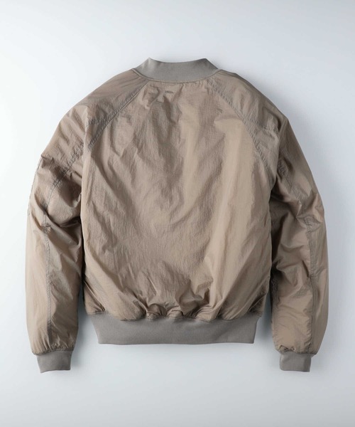 BACK NUMBER（バックナンバー）の「【BACK NUMBER】リバーシブルＭＡ－１（MA-1・メンズ・ベージュ/オリーブ/ブラック・XL/L/M）」の12枚目の写真