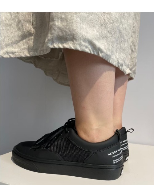 MAISON MAVERICK PRESENTS（メゾンマベリックプレゼンツ）の「MAISON MAVERICK PRESENTS（メゾン・マベリック・プレゼンツ）M2097/ローカットスニーカー/ゴアテックス（スニーカー・レディース・ブラック/カーキ・23/24/22.5/24.5/23.5）」の7枚目の写真