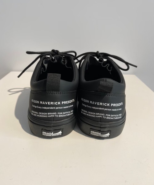 MAISON MAVERICK PRESENTS（メゾンマベリックプレゼンツ）の「MAISON MAVERICK PRESENTS（メゾン・マベリック・プレゼンツ）M2097/ローカットスニーカー/ゴアテックス（スニーカー・レディース・ブラック/カーキ・23/24/22.5/24.5/23.5）」の11枚目の写真