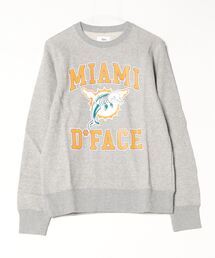 Sync.（スィンク）の「Sync. 【D*FACE】CREW NECK SWEAT "MIAMI COLLEGE"（スウェット）」