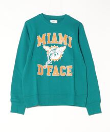 Sync.（スィンク）の「Sync. 【D*FACE】CREW NECK SWEAT "MIAMI COLLEGE"（スウェット）」