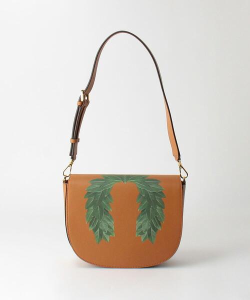 PHENOMENON(フェノメノン)の「<P+M(PHENOMENON+MCM)> LAUREL BAG/ショルダーバッグ(ショルダーバッグ・メンズ・ブラウン・FREE)」の1枚目の写真