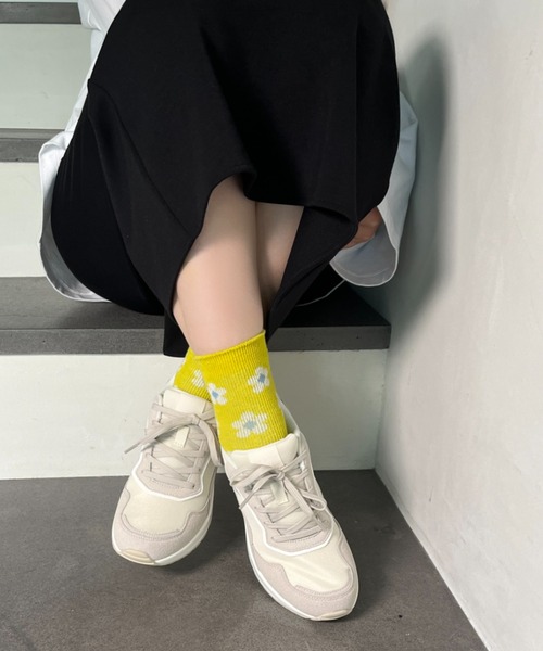 ORTR（オーアールティーアール）の「厚底エアスニーカー OT3717（スニーカー・レディース・ホワイト/ブラック・40/38/35/36/37/39）」の7枚目の写真