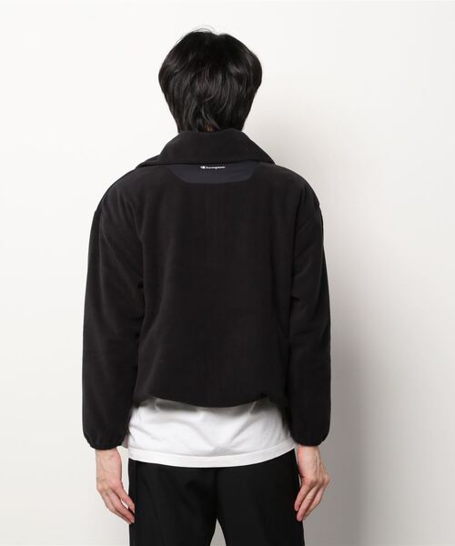 Champion(チャンピオン)の「CHAMPION BLACK EDITION HALF ZIP JACKET CW-U613(ブルゾン・メンズ・ブラック/オリーブ/ベージュ・MEDIUM)」の15枚目の写真