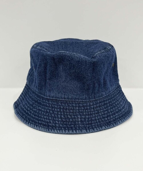 Purple&Yellow（パープルアンドイエロー）の「デニム バケットハット（ハット・メンズ・インディゴブルー/ブラック・FREE）」の11枚目の写真