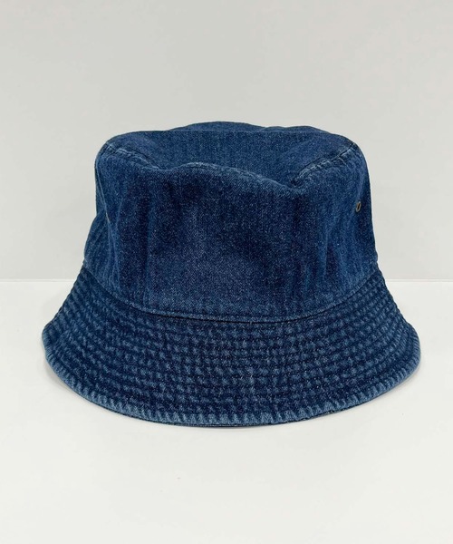 Purple&Yellow（パープルアンドイエロー）の「デニム バケットハット（ハット・メンズ・インディゴブルー/ブラック・FREE）」の7枚目の写真
