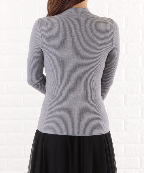 レディースサイズL 未着用⭐️Resurrectoin セーターカラーグレー レディースサイズL 未着用⭐️Resurrectoin セーターカラーグレー