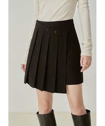 Fano Studios | 【Fano Studios】【2021AW】Asymmetry waist pleated skirt FD21B012(スカート)