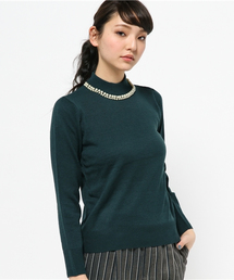 earth music&ecology | ・パールハイネックニットプルオーバー(ニット/セーター)