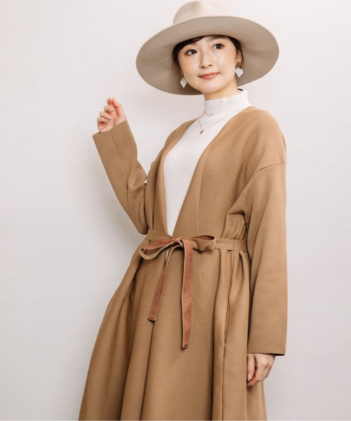 ELVENCE DEUX（エルベンスドゥ）の「フレアロングコーディガン（その他 