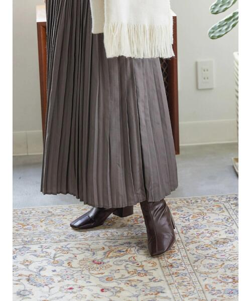 AMERICAN HOLIC（アメリカンホリック）の「ふんわりソフトプリーツスカート（スカート・レディース・ドット/モカ・L/M）」の20枚目の写真