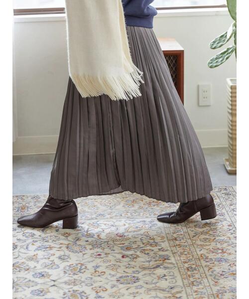 AMERICAN HOLIC（アメリカンホリック）の「ふんわりソフトプリーツスカート（スカート・レディース・ドット/モカ・L/M）」の19枚目の写真