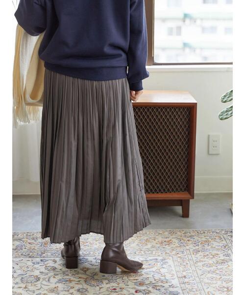 AMERICAN HOLIC（アメリカンホリック）の「ふんわりソフトプリーツスカート（スカート・レディース・ドット/モカ・L/M）」の18枚目の写真