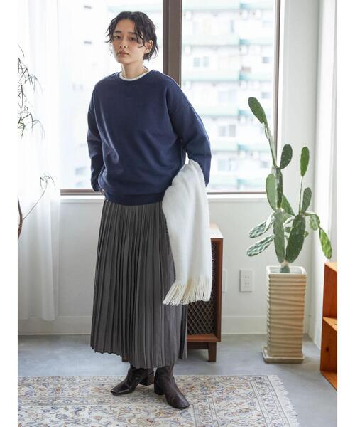 AMERICAN HOLIC（アメリカンホリック）の「ふんわりソフトプリーツスカート（スカート・レディース・ドット/モカ・L/M）」の16枚目の写真