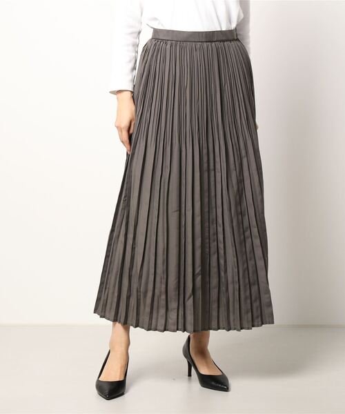 AMERICAN HOLIC（アメリカンホリック）の「ふんわりソフトプリーツスカート（スカート・レディース・ドット/モカ・L/M）」の3枚目の写真