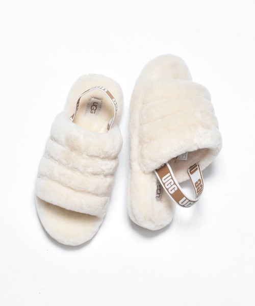 UGG W FLUFF YEAH SLIDE ムートンサンダル 楽天市場】【14日間交換OK】 アグ UGG シューズ サンダル FLUFF