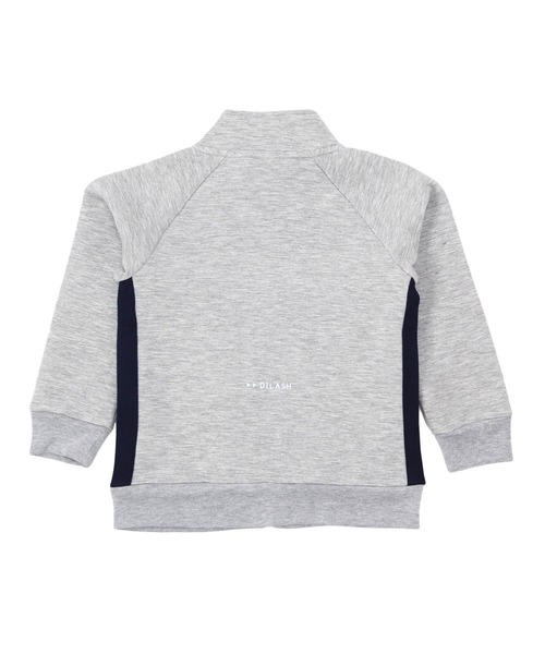 DILASH（ディラッシュ）の「ソフトクッションスウェットジャケット（ブルゾン・キッズ・ブラック/グレー・140/80/90/130/150/110/100/120）」の8枚目の写真