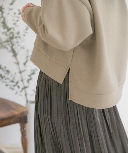 ITEMS URBANRESEARCH（アイテムズ アーバンリサーチ）の「ダンボールプルパーカー（パーカー・レディース・チャコールグレー/カーキ/アイボリー・FREE）」の20枚目の写真