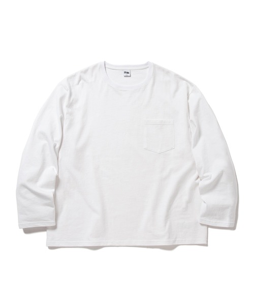 FIRST DOWN（ファーストダウン）の「バギー TEE ロングスリーブ コットン ヘビー ジャージ（Tシャツ/カットソー・メンズ・ホワイト/ブラック/ネイビー/レッド/ライトカーキ・S/M/L/XL）」の10枚目の写真