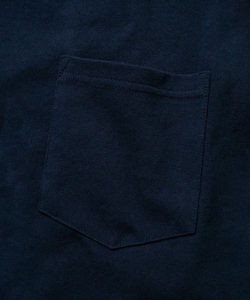 FIRST DOWN（ファーストダウン）の「バギー TEE ロングスリーブ コットン ヘビー ジャージ（Tシャツ/カットソー・メンズ・ホワイト/ブラック/ネイビー/レッド/ライトカーキ・S/M/L/XL）」の17枚目の写真