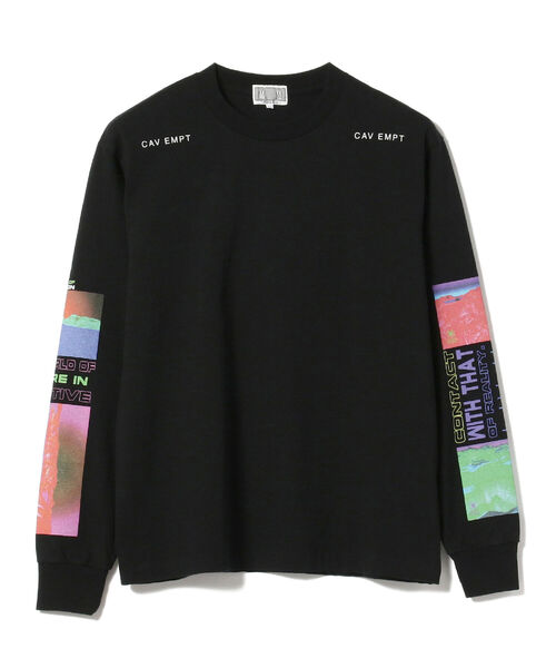 C.E（シーイー）の「C.E / CONTACT LONG SLEEVE T（Tシャツ/カットソー・メンズ・ブラック・LARGE/MEDIUM/X-LARGE）」の2枚目の写真