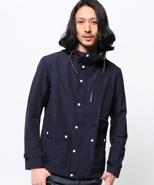 OUTLET(アウトレット)の「【CIAOPANIC TYPY】64クロスマウンテンパーカ(マウンテンパーカー・メンズ・ベージュ/ネイビー・MEDIUM/LARGE)」の2枚目の写真