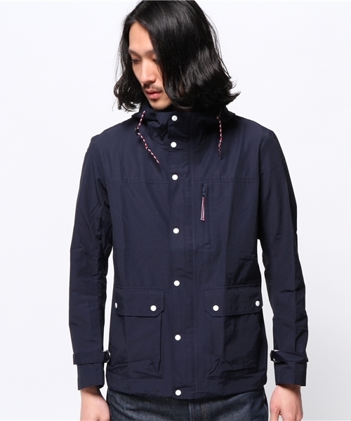 OUTLET(アウトレット)の「【CIAOPANIC TYPY】64クロスマウンテンパーカ(マウンテンパーカー・メンズ・ベージュ/ネイビー・MEDIUM/LARGE)」の3枚目の写真