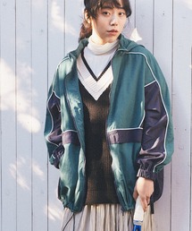 earth music&ecology | ワッフルチルデンニットベスト*(ベスト)