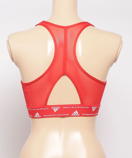 adidas（アディダス）の「Powerreact トレーニング ミディアムサポートブラ / スポーツブラ / トレーニングウェア  / アディダス adidas（スポーツブラ・レディース・レッド/ブルー/ブラック/グリーン/ピンク・M-AB/M-CD/L-CD/S-CD/L-AB/S-AB/XL-AB/XL-CD/XXL-CD/XXL-AB）」の13枚目の写真