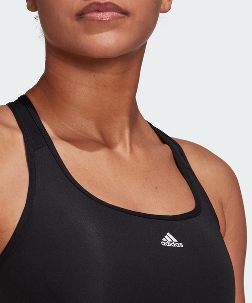 adidas（アディダス）の「Powerreact トレーニング ミディアムサポートブラ / スポーツブラ / トレーニングウェア  / アディダス adidas（スポーツブラ・レディース・レッド/ブルー/ブラック/グリーン/ピンク・M-AB/M-CD/L-CD/S-CD/L-AB/S-AB/XL-AB/XL-CD/XXL-CD/XXL-AB）」の7枚目の写真