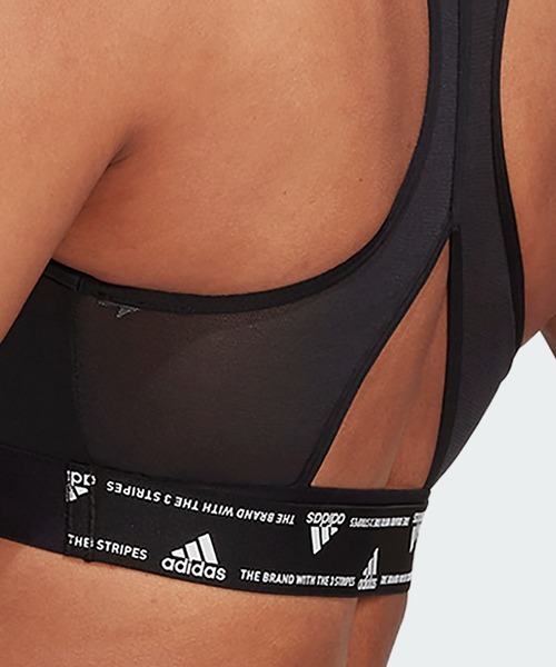 adidas（アディダス）の「Powerreact トレーニング ミディアムサポートブラ / スポーツブラ / トレーニングウェア  / アディダス adidas（スポーツブラ・レディース・レッド/ブルー/ブラック/グリーン/ピンク・M-AB/M-CD/L-CD/S-CD/L-AB/S-AB/XL-AB/XL-CD/XXL-CD/XXL-AB）」の8枚目の写真